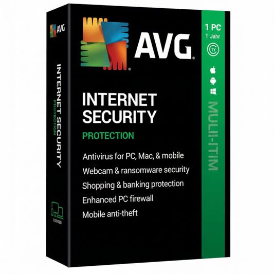 AVG Internet Security 1 PC 1 Jahr